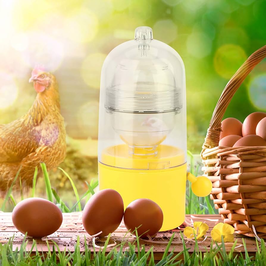 Amazon.com: Fdit Portable Egg Scrambler Shaker Whisk Hand Powered